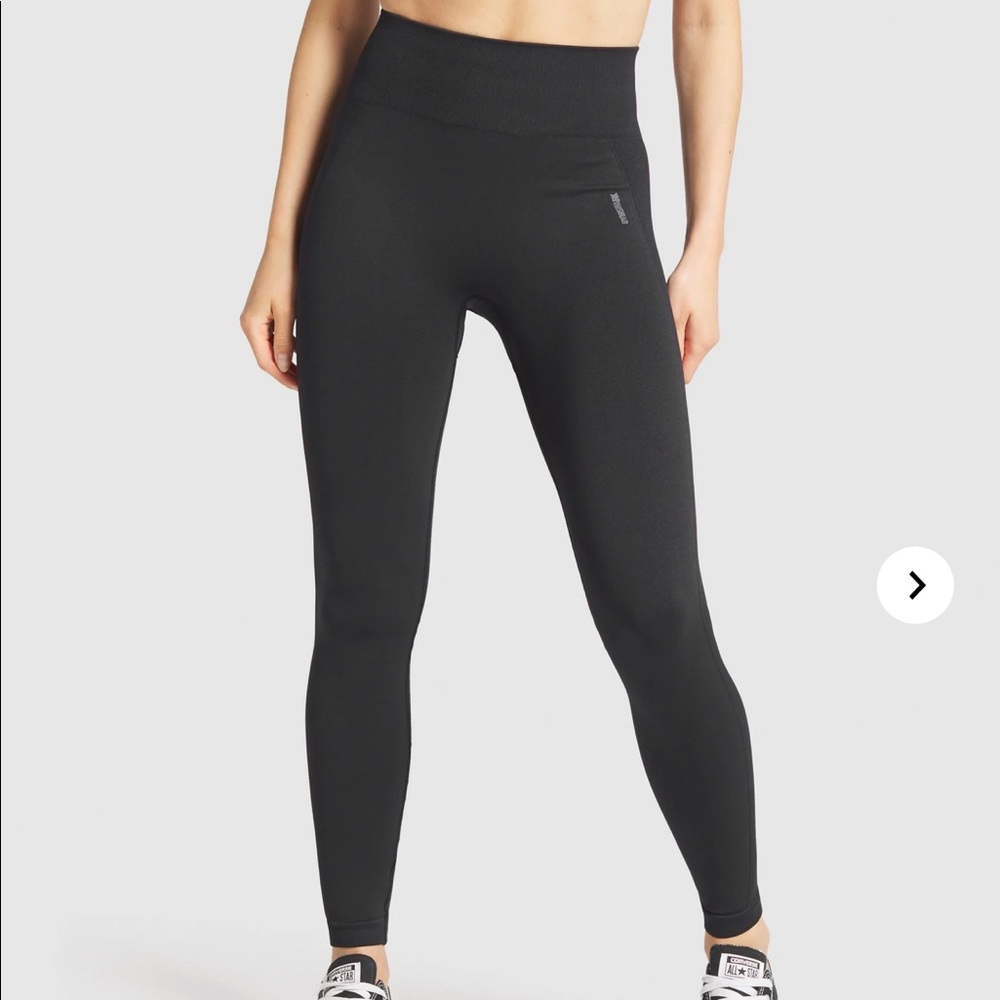 Black gymshark leggings
